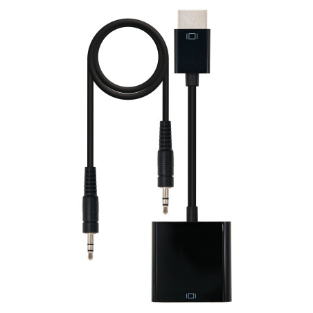 Nanocable 10.16.2001-BK video cable adapter 3.94" (0.1 m) Black
