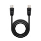 Nanocable 10.26.0202 coaxial cable 3C-2V 70.9" (1.8 m) 9.5 mm Black