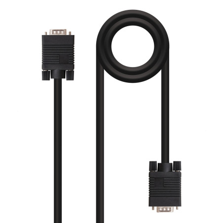 Nanocable 10.15.1302 VGA cable 70.9" (1.8 m) VGA (D-Sub) Black