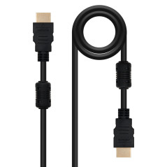 Nanocable 10.15.1810 cavo HDMI 10 m HDMI tipo A (Standard) Nero