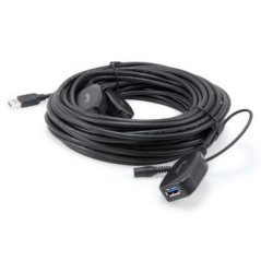 Equip 133348 cavo USB USB 3.2 Gen 1 (3.1 Gen 1) 15 m USB A Nero