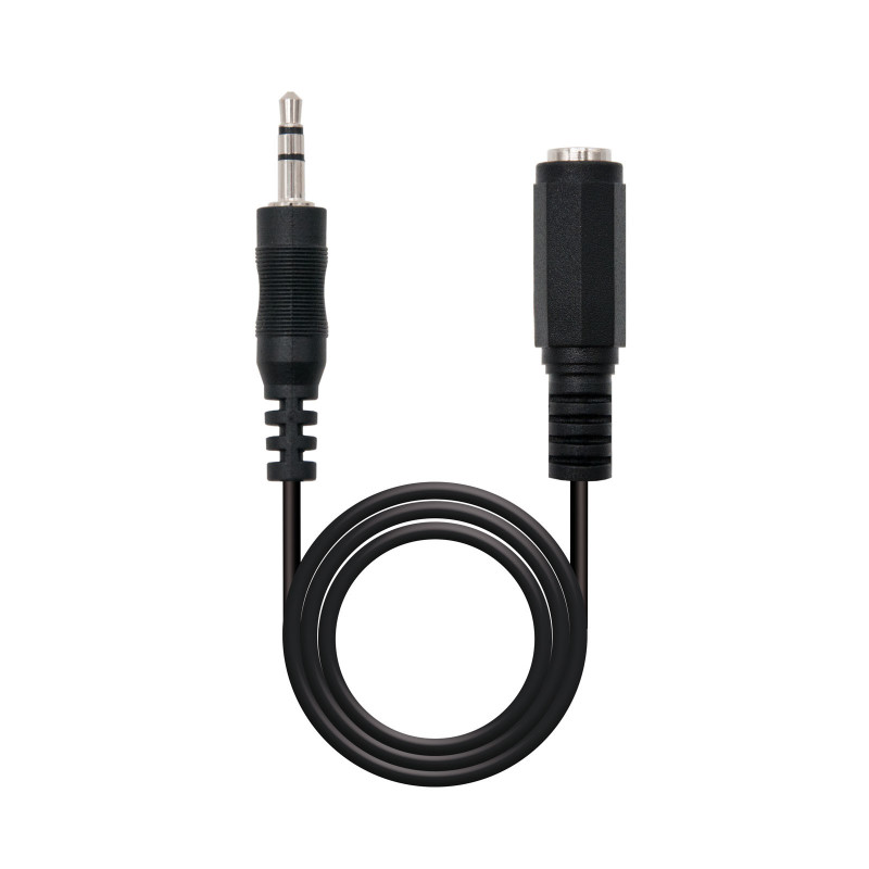 Nanocable 10.24.0205 cavo audio 5 m 3.5mm Nero Nanocable 10.24.0205 cavo audio 5 m 3.5mm Nero