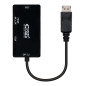 Nanocable 10.16.3301-BK cavo e adattatore video 0,15 m Nero Nanocable 10.16.3301-BK cavo e adattatore video 0,15 m Nero