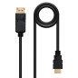 Nanocable 10.15.4301-L150 video cable adapter 59.1" (1.5 m) DisplayPort HDMI Black Nanocable 10.15.4301-L150 video cable adapter 59.1" (1.5 m) DisplayPort HDMI Black