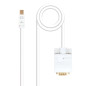 Nanocable 10.15.4103 video cable adapter 118.1" (3 m) Mini DisplayPort VGA (D-Sub) White