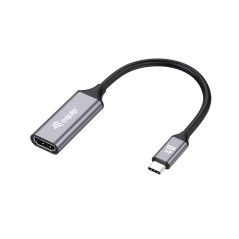 Equip 133491 video cable adapter 5.91" (0.15 m) USB Type-C HDMI Black, Gray