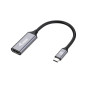 Equip 133491 video cable adapter 5.91" (0.15 m) USB Type-C HDMI Black, Gray
