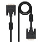 Nanocable 10.15.0802 cavo DVI 1,8 m Nero Nanocable 10.15.0802 cavo DVI 1,8 m Nero