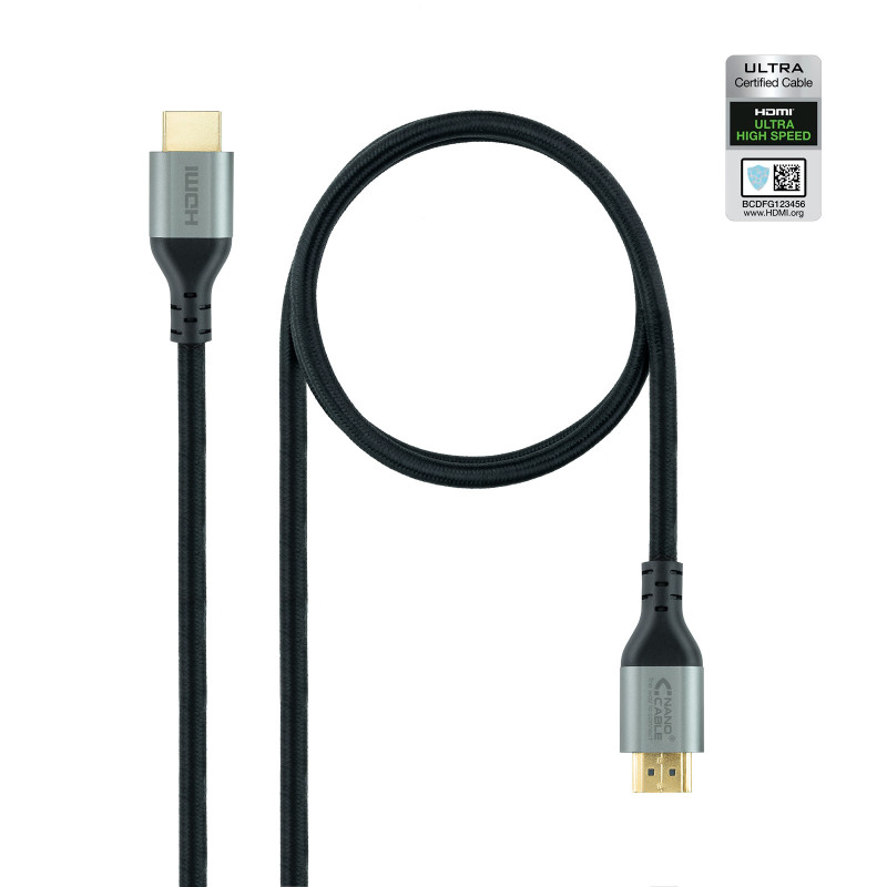 Nanocable 10.15.8101 cavo HDMI 1 m HDMI tipo A (Standard) Nero Nanocable 10.15.8101 cavo HDMI 1 m HDMI tipo A (Standard) Nero