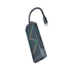 Nanocable 10.16.0901 laptop dock port replicator Wired USB 3.2 Gen 1 (3.1 Gen 1) Type-C Black