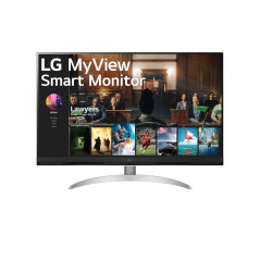 LG 32SQ700S-W computer monitor 32" 3480 x 2160 pixels 4K Ultra HD LCD White