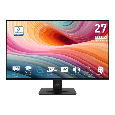 MSI PRO MP271A E2 computer monitor 27" 1920 x 1080 pixels Full HD LCD Black