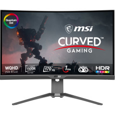 MSI MAG 275CQRF QD computer monitor 27" 2560 x 1440 pixels Wide Quad HD Black