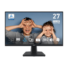 MSI Pro MP275Q computer monitor 27" 2560 x 1440 pixels UltraWide Quad HD LCD Black