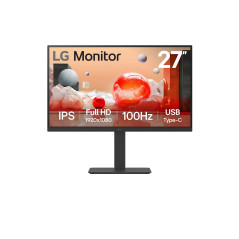 LG 27BA750-B computer monitor 27" 1920 x 1080 pixels Full HD LCD Black