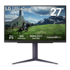 LG 27GS85Q-B computer monitor 27" 2560 x 1440 pixels Quad HD Black