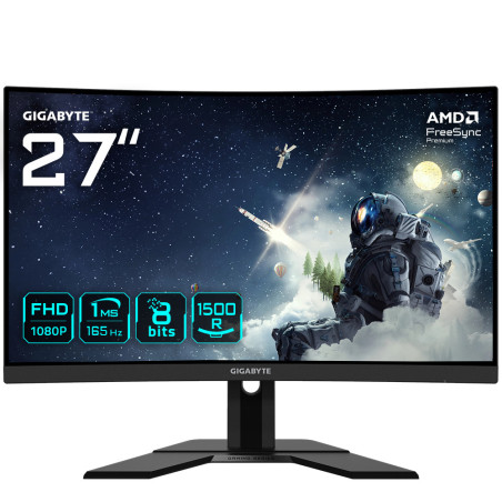 GIGABYTE G27FC A computer monitor 27" 1920 x 1080 pixels Full HD LED Black