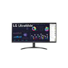 LG 34WQ500-B computer monitor 34" 2560 x 1080 pixels UltraWide Full HD LED Black