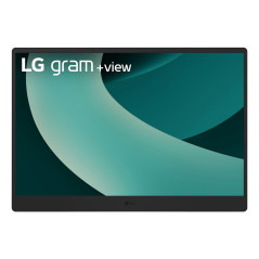 LG 17MT70 Portable monitor Black, Stainless steel 17" LED 2560 x 1600 pixels