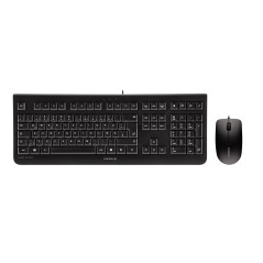 CHERRY DC 2000 keyboard Mouse included Universal USB Spanish Black
