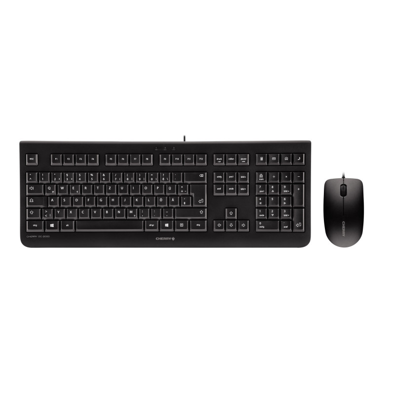CHERRY DC 2000 tastiera Mouse incluso Universale USB Spagnolo Nero CHERRY DC 2000 tastiera Mouse incluso Universale USB Spagnolo Nero