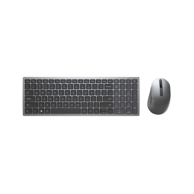 DELL KM7120W tastiera Mouse incluso Medico RF senza fili + Bluetooth QWERTY Spagnolo Grigio, Titanio DELL KM7120W tastiera Mouse incluso Medico RF senza fili + Bluetooth QWERTY Spagnolo Grigio, Titanio
