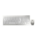 CHERRY DW 8000 keyboard Mouse included Universal RF Wireless QWERTY Spanish Silver, White CHERRY DW 8000 keyboard Mouse included Universal RF Wireless QWERTY Spanish Silver, White