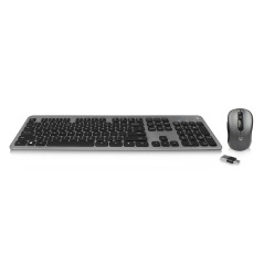 Ewent EW3272 keyboard Mouse included Universal RF Wireless QWERTY Spanish Black
