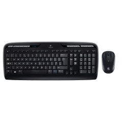 Logitech Wireless Combo MK330 keyboard Mouse included Office USB QWERTY US International Black
