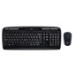 Logitech Wireless Combo MK330 keyboard Mouse included Office USB QWERTY US International Black