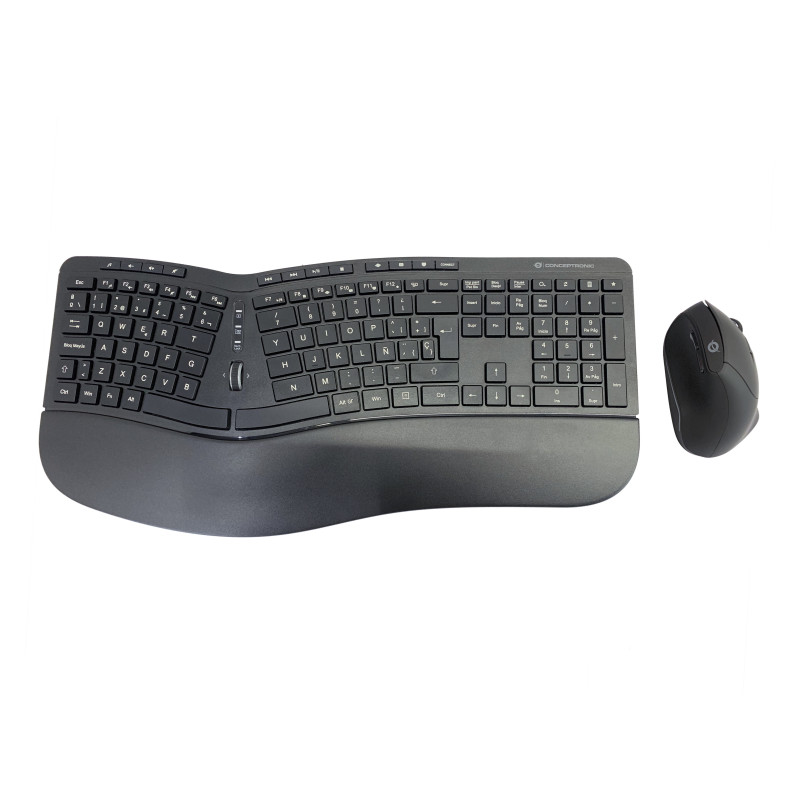 Conceptronic ORAZIO02ES keyboard Mouse included Office RF Wireless QWERTY Spanish Black Conceptronic ORAZIO02ES keyboard Mouse included Office RF Wireless QWERTY Spanish Black