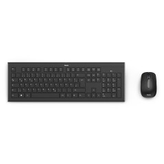 Hama 69182664 keyboard Mouse included Home RF Wireless QWERTY Spanish Black