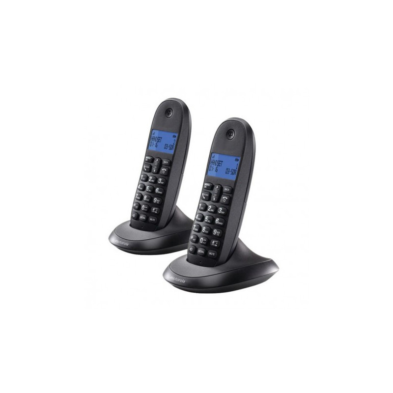 Motorola C1002 telefono Telefono DECT Identificatore di chiamata Grigio Motorola C1002 telefono Telefono DECT Identificatore di chiamata Grigio