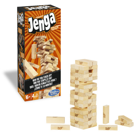 Hasbro Gaming Classic Jenga Board game Fine motor skill (dexterity)
