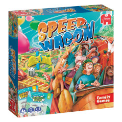 Jumbo 19825 board card game Speed Wagon Game of chance