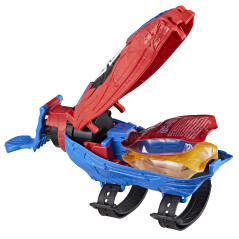Marvel Spider-Man Hasbro , Real Webs Ultimate Blaster, Blaster di ragnatele, blaster 2 in 1, giocattolo per i giochi