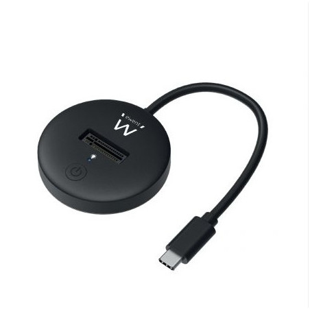 Ewent EW7013 storage drive docking station USB 3.2 Gen 2 (3.1 Gen 2) Type-C