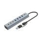 Conceptronic HUBBIES20G interface hub USB 3.2 Gen 1 (3.1 Gen 1) Type-C 5000 Mbit/s Gray Conceptronic HUBBIES20G interface hub USB 3.2 Gen 1 (3.1 Gen 1) Type-C 5000 Mbit/s Gray