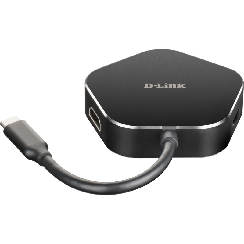 D-Link DUB-M420 replicatore di porte e docking station per laptop Cablato Thunderbolt 3 Alluminio, Nero D-Link DUB-M420 replicatore di porte e docking station per laptop Cablato Thunderbolt 3 Alluminio, Nero