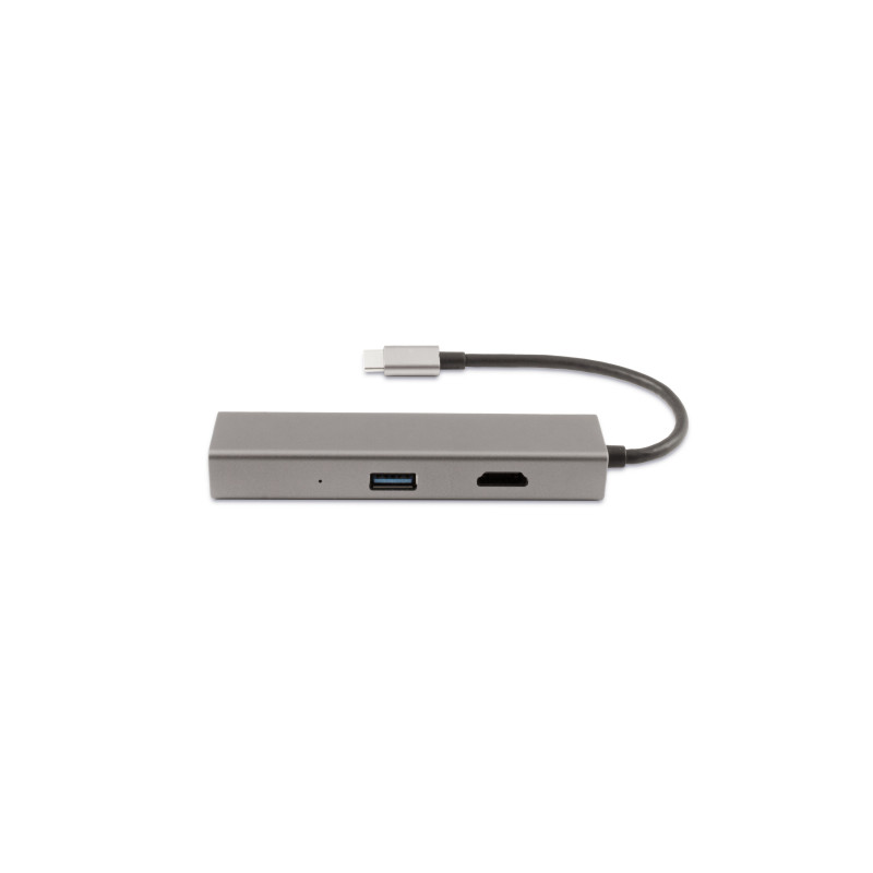 CoolBox Hub miniDOCK4 USB-C Wired USB 3.2 Gen 1 (3.1 Gen 1) Type-C Steel CoolBox Hub miniDOCK4 USB-C Wired USB 3.2 Gen 1 (3.1 Gen 1) Type-C Steel