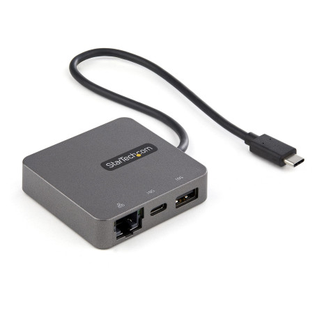 StarTech.com DKT31CHVL laptop dock port replicator Wired USB 3.2 Gen 2 (3.1 Gen 2) Type-C Black, Silver