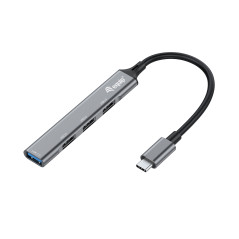 Equip 128961 interface hub USB 3.2 Gen 1 (3.1 Gen 1) Type-C 5000 Mbit s Black, Gray
