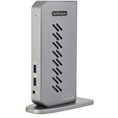 StarTech.com DK30A2DHUUE laptop dock port replicator Wired USB 3.2 Gen 1 (3.1 Gen 1) Type-B Black, Gray