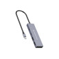Conceptronic HUBBIES13G interface hub USB 3.2 Gen 2 (3.1 Gen 2) Type-C 10000 Mbit/s Gray Conceptronic HUBBIES13G interface hub USB 3.2 Gen 2 (3.1 Gen 2) Type-C 10000 Mbit/s Gray
