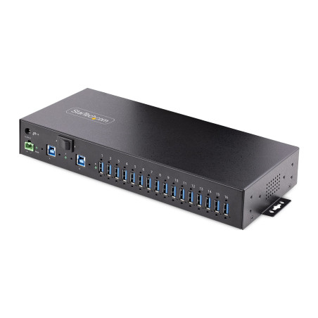 StarTech.com 5G16AINDS-USB-A-HUB interface hub USB 3.2 Gen 1 (3.1 Gen 1) Type-B 5000 Mbit s Black