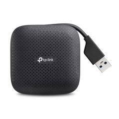 TP-Link UH400 USB 3.2 Gen 1 (3.1 Gen 1) Type-A 5000 Mbit s Black