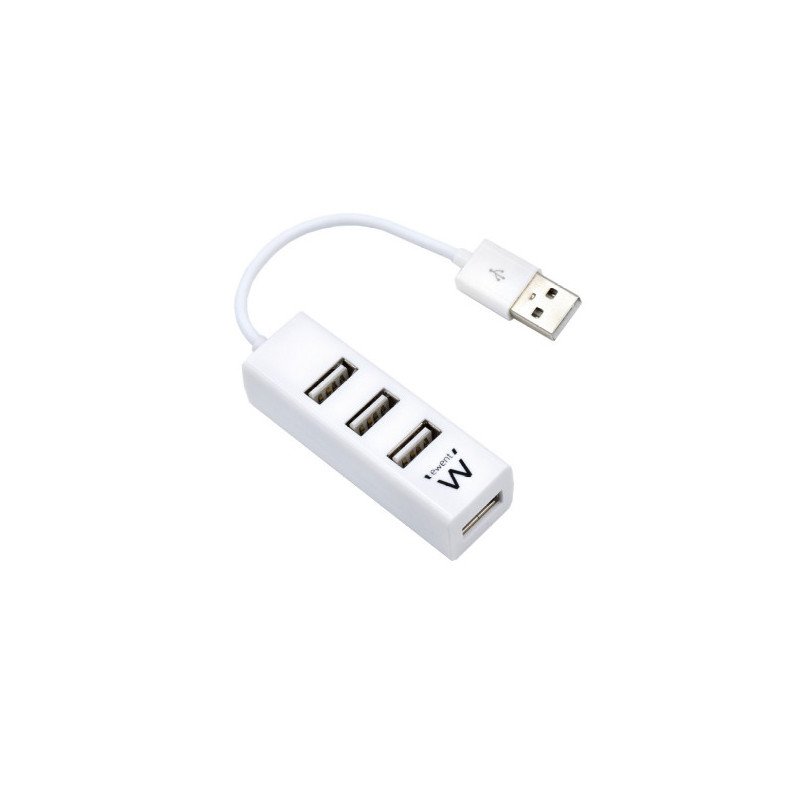 Ewent EW1122 interface hub USB 2.0 White Ewent EW1122 interface hub USB 2.0 White