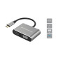 Conceptronic DONN16G laptop dock/port replicator Wired USB 3.2 Gen 1 (3.1 Gen 1) Type-C Black, Silver Conceptronic DONN16G laptop dock/port replicator Wired USB 3.2 Gen 1 (3.1 Gen 1) Type-C Black, Silver