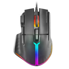 Mars Gaming MMXT mouse Mano destra USB tipo A Ottico 12800 DPI