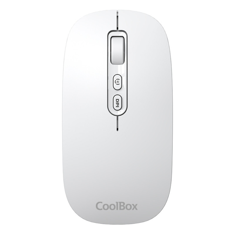 CoolBox W02 mouse Casa Ambidestro RF senza fili + Bluetooth Ottico 1600 DPI CoolBox W02 mouse Casa Ambidestro RF senza fili + Bluetooth Ottico 1600 DPI